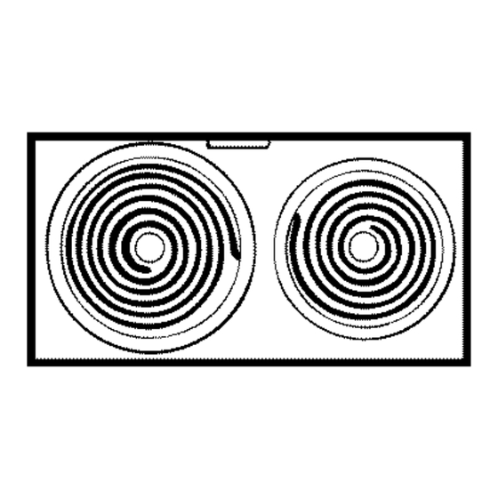 GE JP389BJBB - 30" Electric Modular Cooktop Use And Care Manual