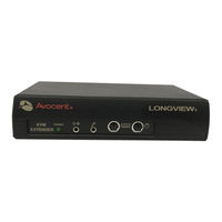 Avocent LONGVIEW X30 - Installation & User Manual