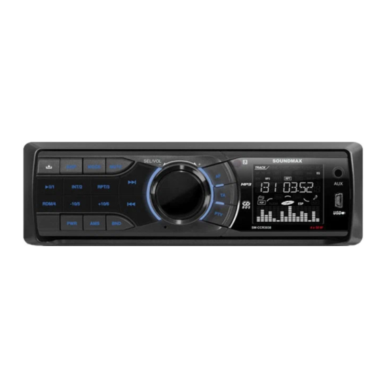 SoundMax SM-CCR3038 Instruction Manual
