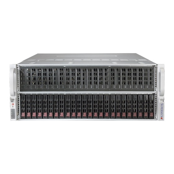 Supermicro SUPERSERVER 4028GR-TR User Manual