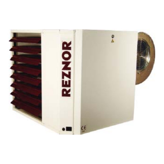 Nortek REZNOR UDSBD 015-3 Gas Unit Heater Manuals