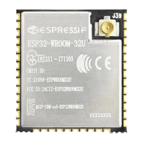 Espressif Systems ESP32 Series Manual