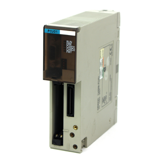 Omron SYSMAC C200HW-PCU01 Operation Manual