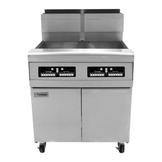 Frymaster Performance MJ40 Installation, Operation And Maintenance Manual