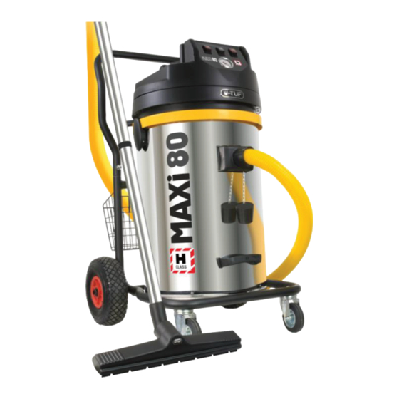 V-TUF MAXI H 80L Operator's Manual