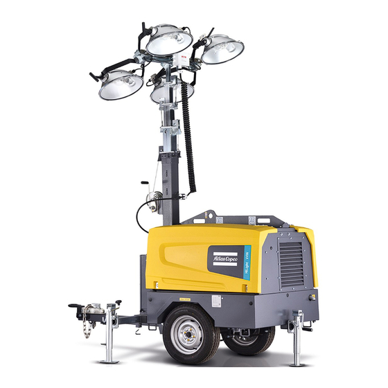 Atlas Copco HiLight V4 W WUX Instruction Manual