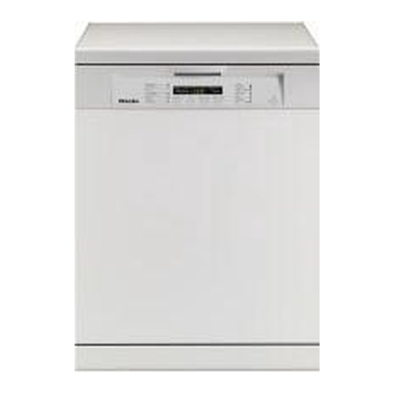 Miele G 1530 Operating Instructions Manual