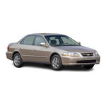 Honda 2000 Accord Sedan Online Reference Owner's Manual