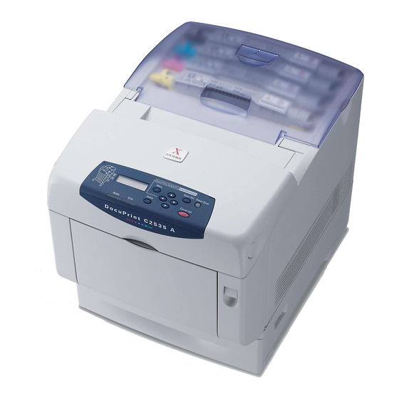 Fuji Xerox DocuPrint C2535 Laser Printer Manuals