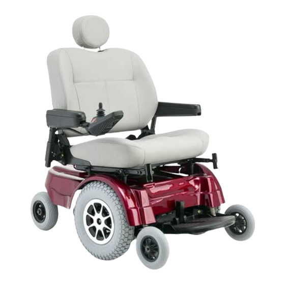 Pride Mobility JAZZY 1170 XL Owner's Manual