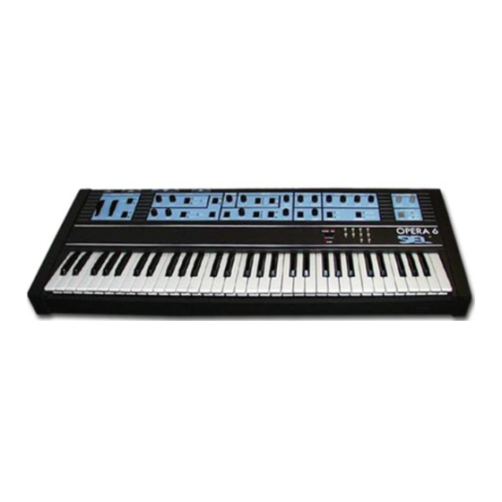 Siel Opera 6 User Manual