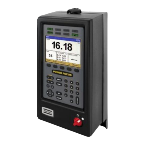 Atlas Copco Power Focus 4000 User Manual