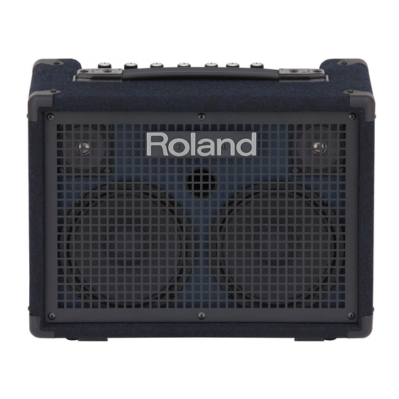 Roland KC-220 Owner's Manual