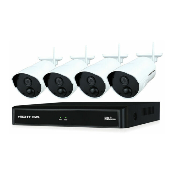 Night Owl WNVR201 SERIES Quick Setup Manual
