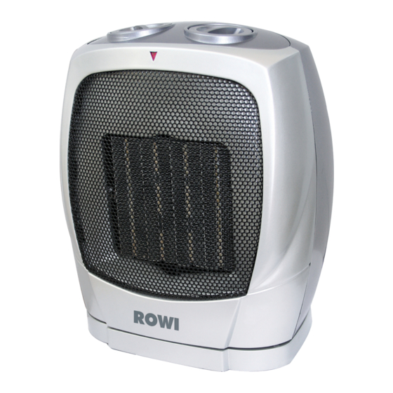 Rowi HKH 1500/3/3 O Original Instructions For Use
