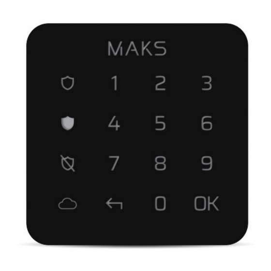 MAKS  KEYPAD MINI Quick Start Manual