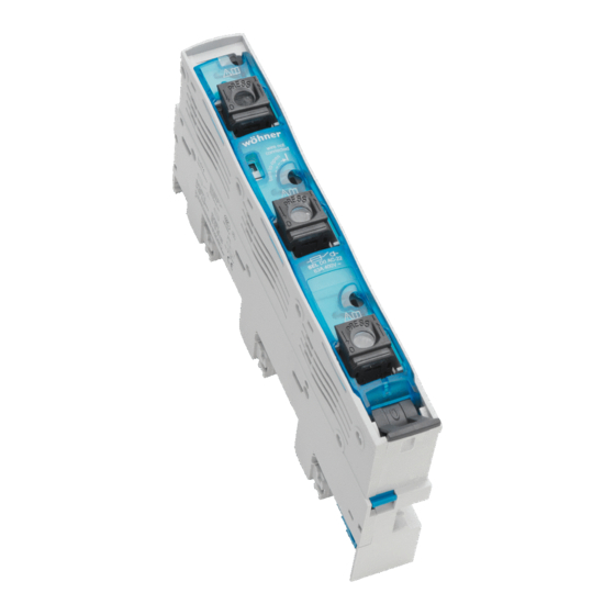 Wöhner SECUR 60Classic Application Instruction