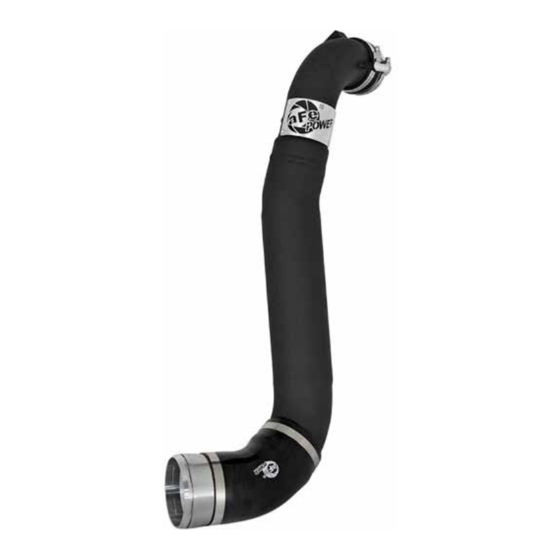 aFe Power 46-20299-B Intercooler Tube Manuals