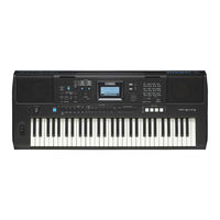 Yamaha PSR-E473 Service Manual