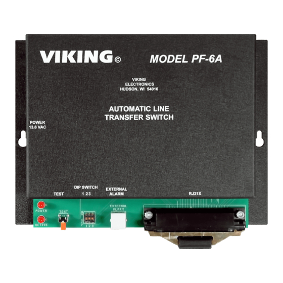 Viking PF-6A Technical Practice
