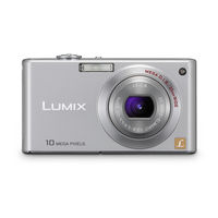Panasonic DMC-FX37K - Lumix Digital Camera Instrucciones Básicas De Funcionamiento