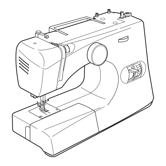 Janome Sewing Machine Instruction Book