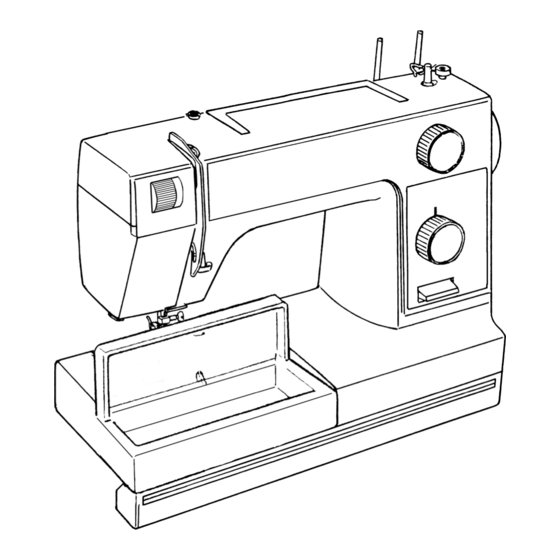 Janome Sewing Machine Instruction Book