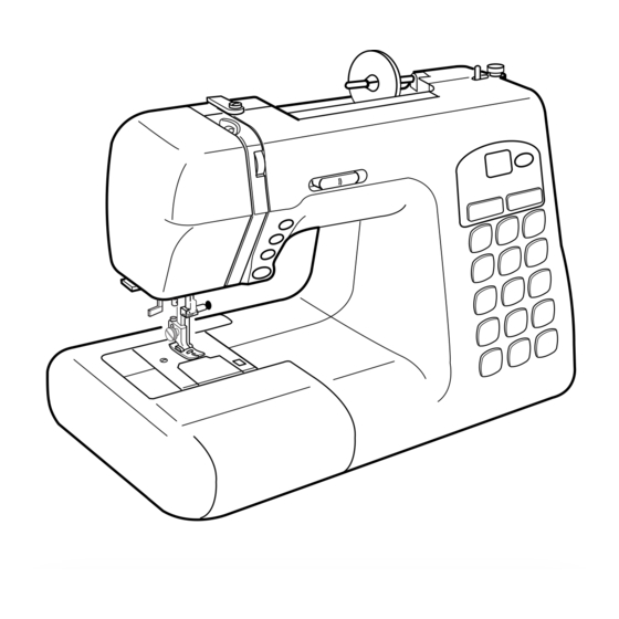 Janome Sewing Machine Instruction Book