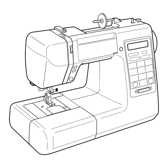 Janome Sewing Machine Instruction Book