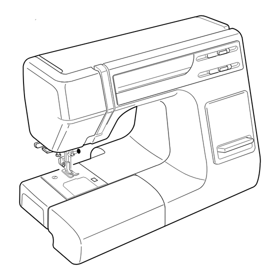 Janome Sewing Machine Instruction Book