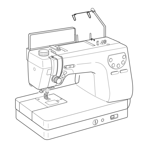 Janome Sewing Machine Instruction Book
