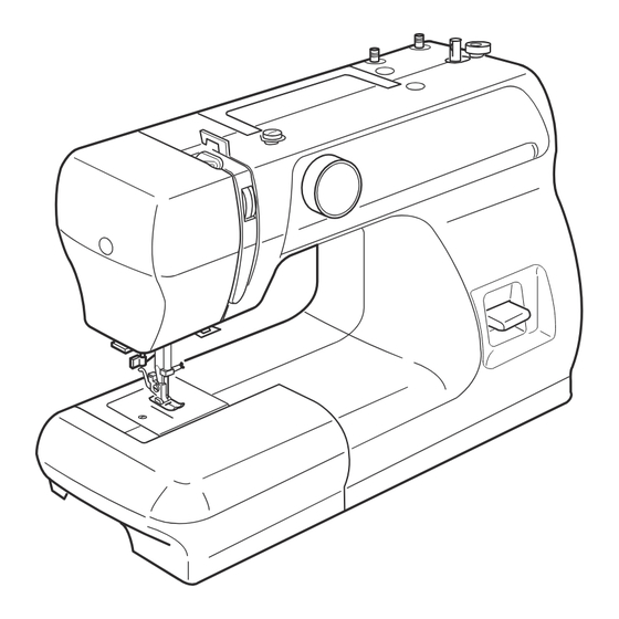 Janome Sewing Machine Instruction Book