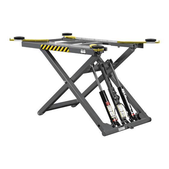 BendPak MD-6XP Installation And Operation Manual