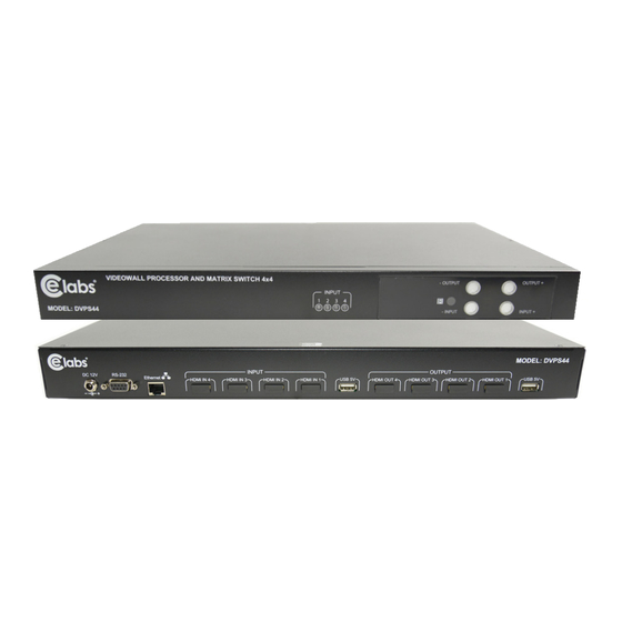 Elabs DVPS44 Manuals