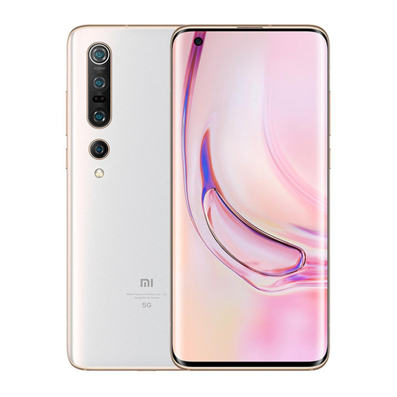 Mi 10 Pro Storage Options Manuals