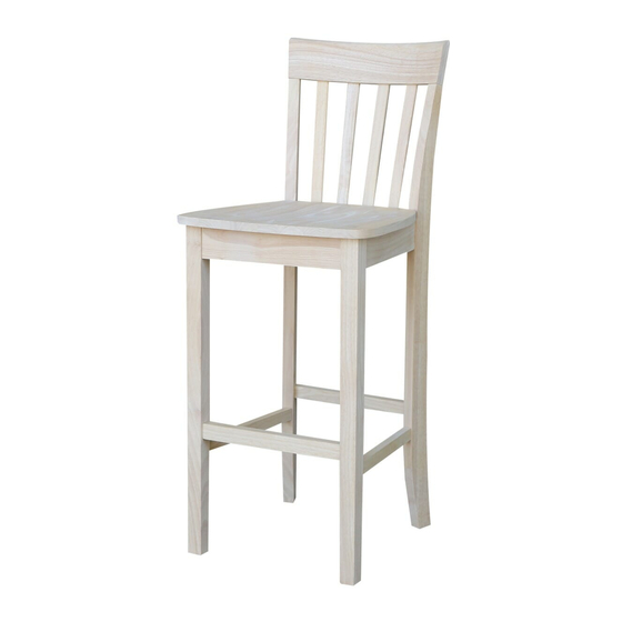 Whitewood Furniture S-3012 Assembly Instructions