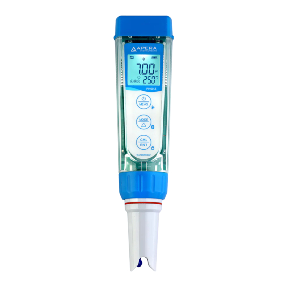 Apera PH60-Z Quick Start Manual