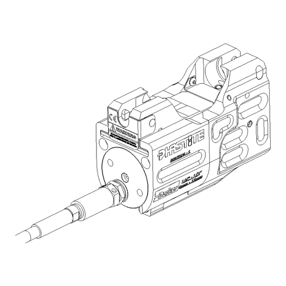 Parker Phastite PH-8-HANDTOOL Assembly Instructions Manual