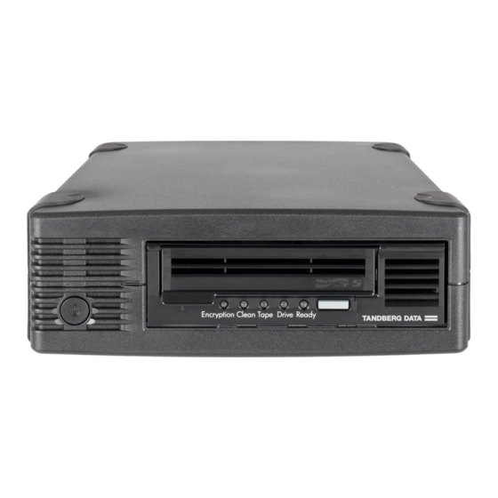 Overland Storage LTO-5 Quick Start Manual