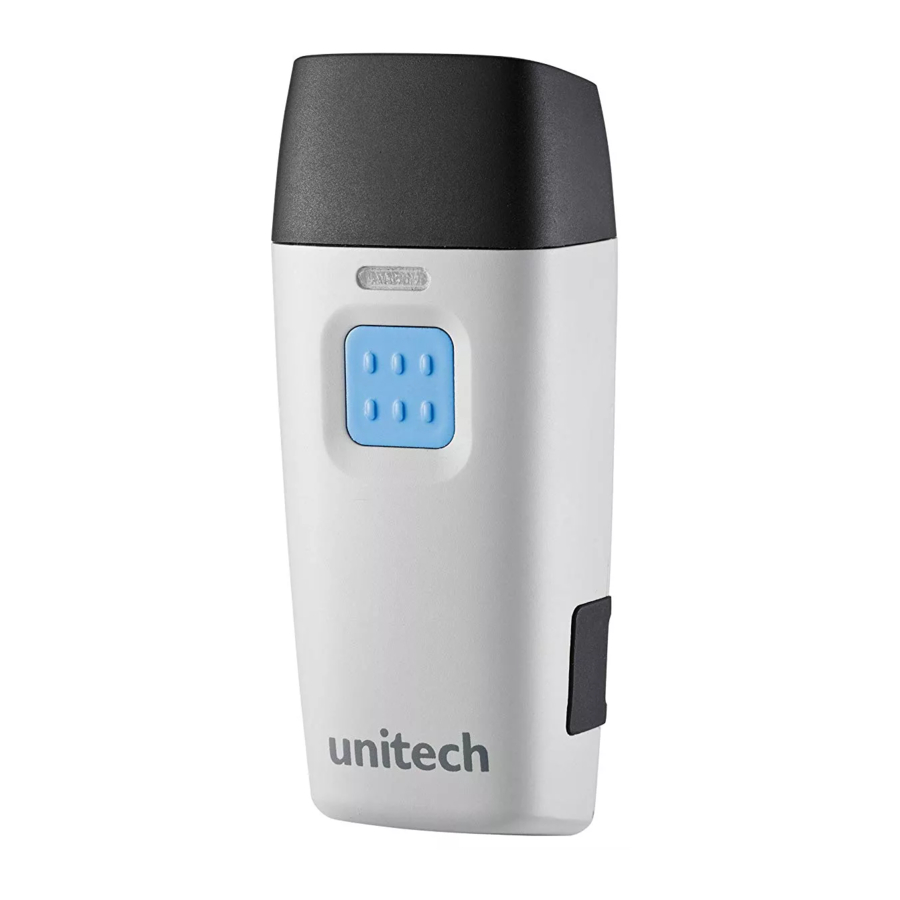 Unitech MS912 - Pocket Scanner Quick Start Guide