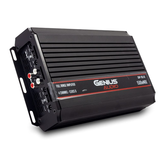 Genius Audio GMP-100.4D User Manual