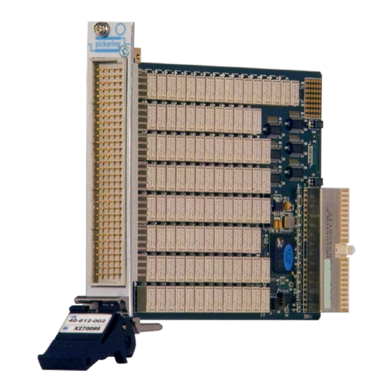 Pickering 40-612A User Manual