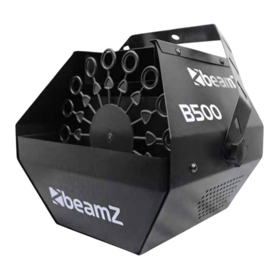 Beamz B500 Instruction Manual
