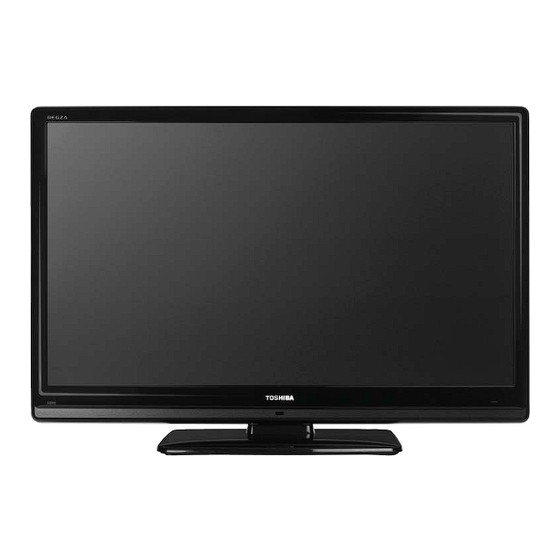 Toshiba Regza 42XV540U Specifications