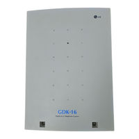 Lg GDK-16D Installation Manual