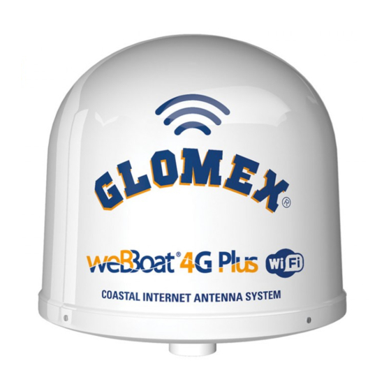 Glomex WebBoar 4G PLus User And Installation Manual