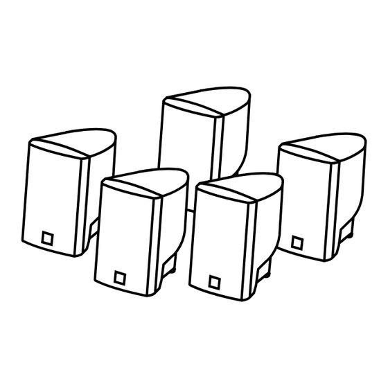 JBL Simply Cinema ESC300 Simple Setup Manual