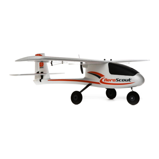 HobbyZone AeroScout S RTF Quick Start Manual