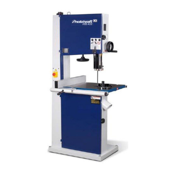 holzkraft HBS 351 Operating Instructions Manual