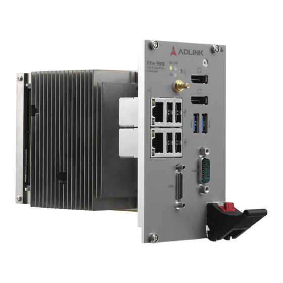 ADLINK Technology PXIe-3988 User Manual